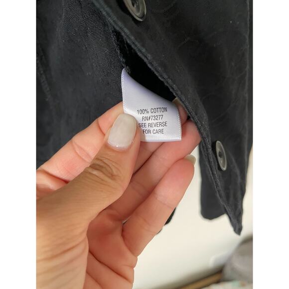 Croft & Barrel Casual Lightweight Cotton Jacket Blazer Black Size Medium - Picture 5 of 7